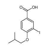 3-碘-4-异丁氧基苯甲酸结构式