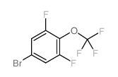 5-溴-1,3-二氟-2-(三氟甲氧基)苯结构式