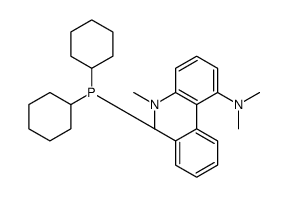 2-二环己基膦-2′,6′-双( N,N -二甲氨基)联苯结构式