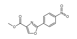 Methyl 2-(4-nitrophenyl)oxazole-4-carboxylate Structure