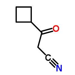 3-环丁基-3-氧代丙腈结构式