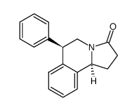 1,5,6,10bβ-tetrahydro-6α-phenylpyrrolo<2,1-a>isoquinolin-3(2H)-one结构式