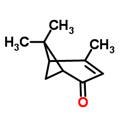 (-)-马鞭烯酮结构式