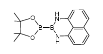 1-pinacolato-2-(1,8)diamo-naphthalenylborane structure