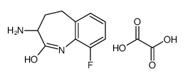 3-amino-9-fluoro-1,3,4,5-tetrahydro-1-benzazepin-2-one,oxalic acid picture