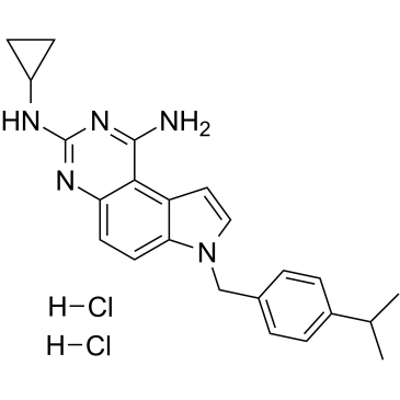 SCH79797 dihydrochloride结构式