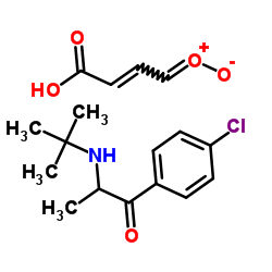 3'-脱氯-4'-氯富马酸安非他酮结构式