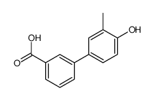 3-(4-hydroxy-3-methylphenyl)benzoic acid Structure