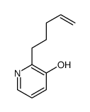 2-pent-4-enylpyridin-3-ol结构式