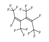 perfluoro-trans,trans-3,4-dimethylhexa-2,4-diene Structure