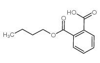 邻苯二甲酸单丁酯结构式