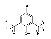 4-bromo-2,6-[(2)H6]dimethylphenol Structure