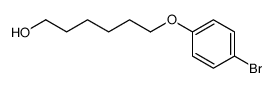 6-(4-bromophenoxy)hexan-1-ol结构式
