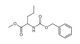 Cbz-D,L-norvaline-OMe Structure