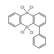 1-phenyl-9,9,10,10-tetrachloro-9,10-disila-9,10-dihydroanthracene Structure