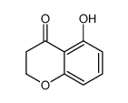 2,3-二氢-5-羟基-4H-1-苯并吡喃-4-酮结构式