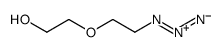 Azido-PEG2-alcohol structure