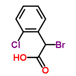alpha-溴-2-氯苯乙酸结构式