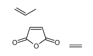 ethene,furan-2,5-dione,prop-1-ene Structure