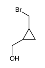 [2-(bromomethyl)cyclopropyl]methanol Structure