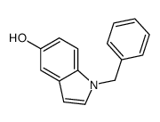 1-benzylindol-5-ol结构式