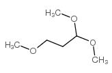 Propane,1,1,3-trimethoxy- Structure