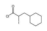 2-iodo-3-cyclohexylpropionyl chloride Structure