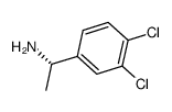 (S)-1-(3,4-二氯苯基)乙胺结构式