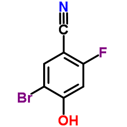 5-Bromo-2-fluoro-4-hydroxy-benzonitrile picture