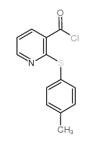 2-(4-甲基苯基)硫代吡啶-3-羰酰氯图片