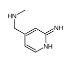 4-Pyridinemethanamine,2-amino-N-methyl-(9CI) Structure