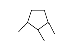 (1R,2r,3S)-1,2,3-Trimethylcyclopentane结构式