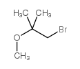 2-甲氧基-2-甲基丙基溴结构式