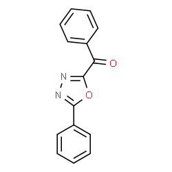 2-Phenyl-5-benzoyl-1,3,4-oxadiazole Structure
