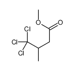 methyl 4,4,4-trichloro-3-methylbutanoate Structure