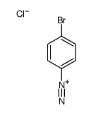 4-bromobenzenediazonium,chloride Structure
