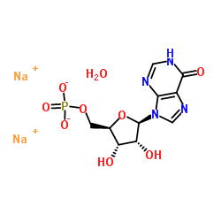 肌苷-5′-磷酸二钠盐结构式