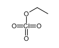 Hyperchloric acid ethyl ester Structure