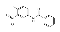 N-(4-fluoro-3-nitrophenyl)-benzylamide结构式