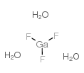 三水氟化镓(III)结构式