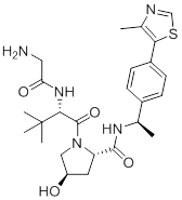 (S,R,S)-AHPC-Me-C1-NH2 Structure
