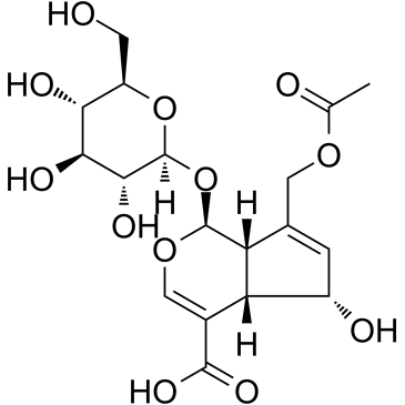 车叶草苷酸结构式