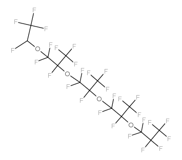 2H-全氟-(5,8,11-三甲基-3,6,9,12-四氧杂环丁酸酯)结构式
