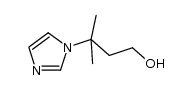3-Imidazol-1-yl-3-methyl-butan-1-ol Structure