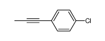 BENZENE, 1-CHLORO-4-(1-PROPYN-1-YL)-结构式