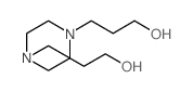 1,4-Piperazinedipropanol Structure
