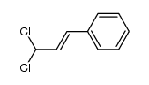 (E)-1-(3,3-dichloroprop-1-en-1-yl)benzene结构式