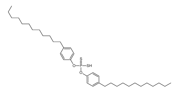 bis(dodecylphenyl) hydrogen dithiophosphate Structure