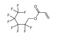 2,2,3,3,4,4,5,5,5-nonafluoropentyl acrylate结构式