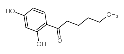 2',4'-二羟基苯己酮结构式